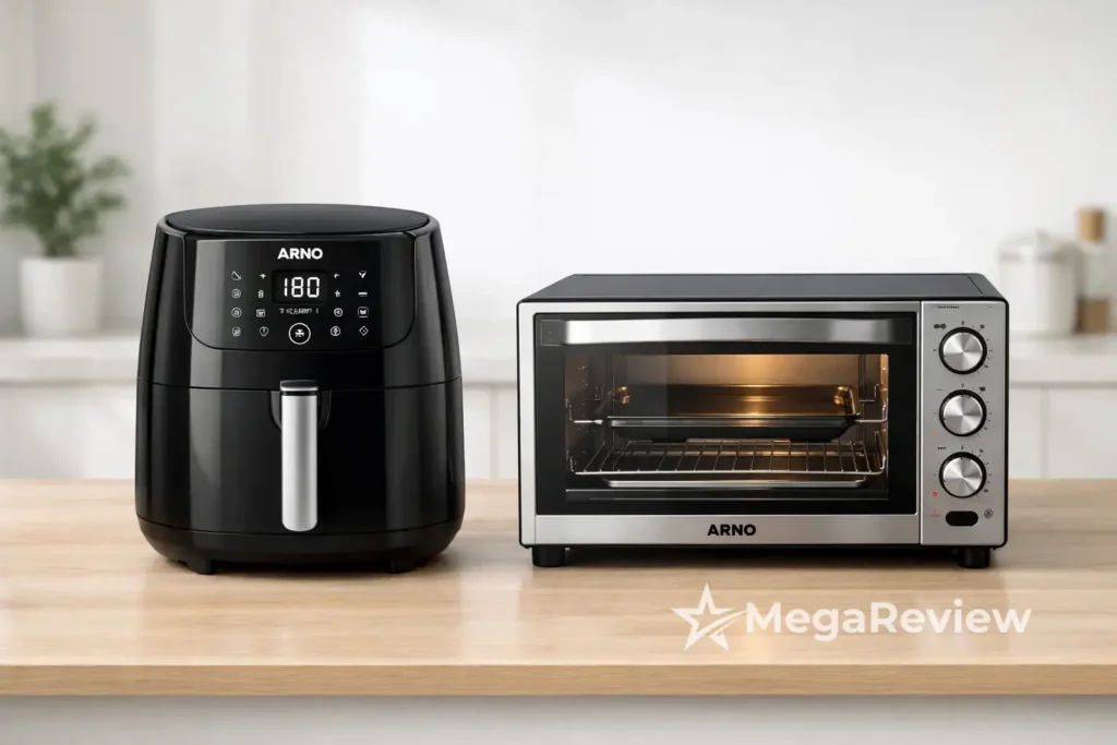Arno Airfryer Expert Maxx Digital 6,5L vs Arno Oven & Grill Expert 11L: Performance ou Capacidade?