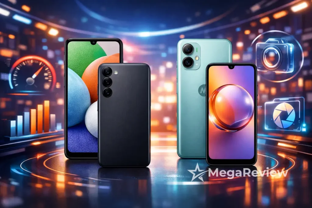 Samsung Galaxy A16 vs Motorola Moto G06: Desempenho ou Câmera?