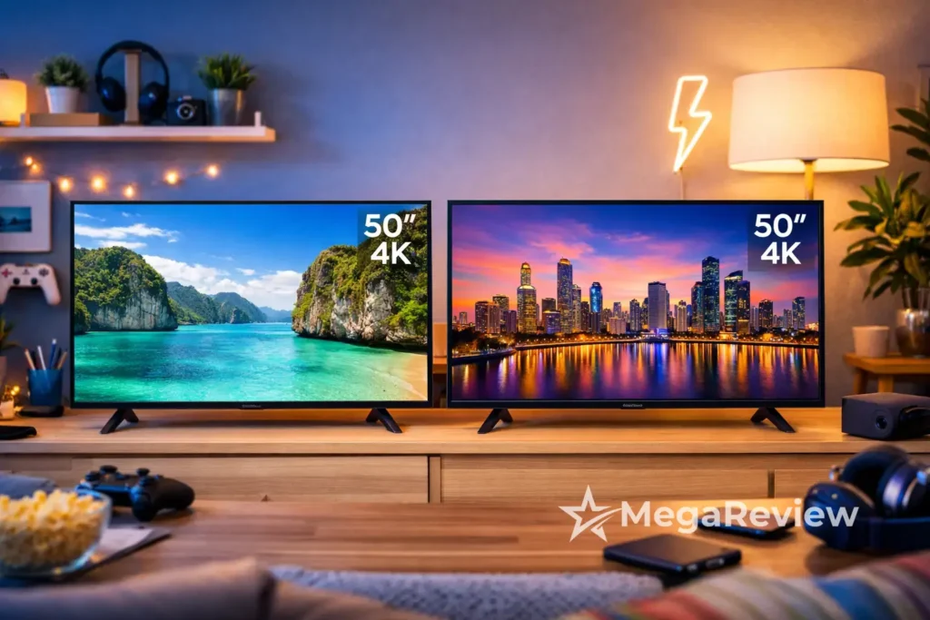 Samsung Smart TV 50" Crystal UHD 4K vs Samsung Smart TV 50" Crystal UHD 4K: Qual modelo é o ideal para sua casa?