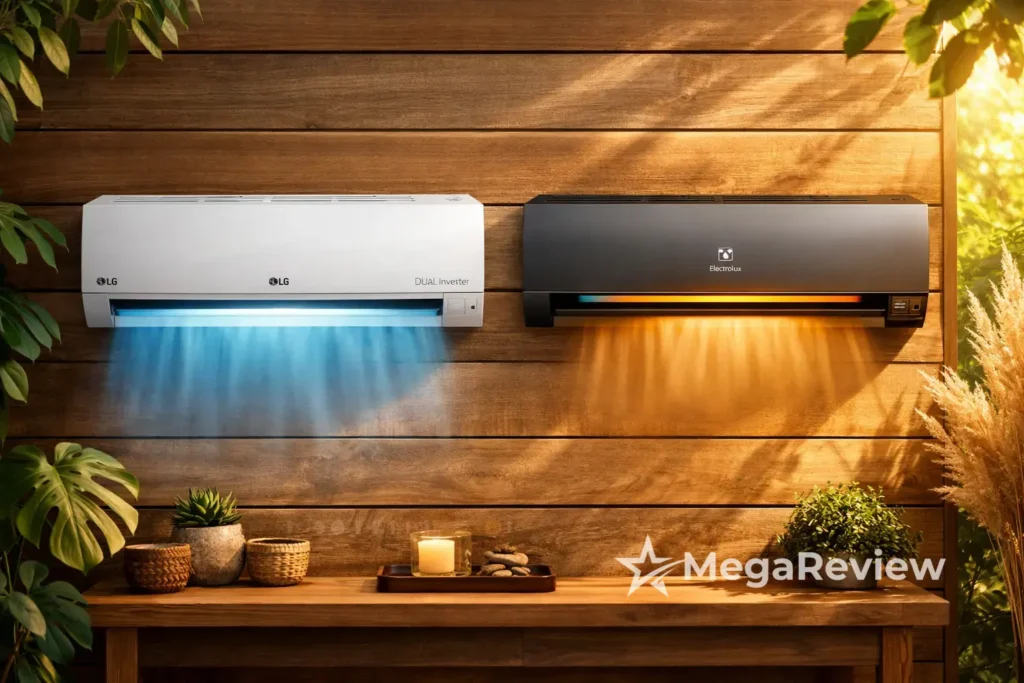 LG Hi Wall Dual Inverter Voice vs Electrolux Color Adapt: Frio ou Conforto?