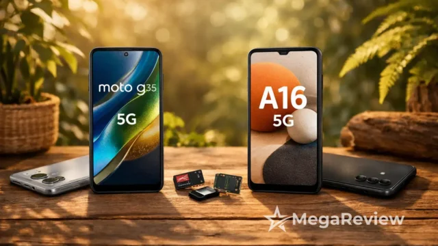 Moto g35 5G vs Galaxy A16 5G: RAM ou armazenamento?