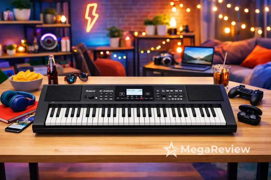 Roland E-X20A por R$ 1.609 em até 12x na Amazon