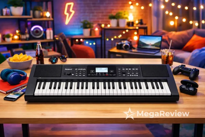 Roland E-X20A por R$ 1.609 em até 12x na Amazon