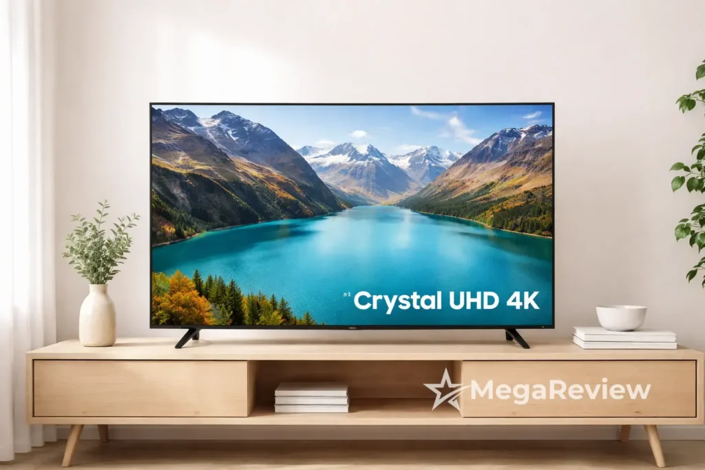 Samsung TV 50" Crystal UHD 4K com 14% OFF na Amazon, confira.