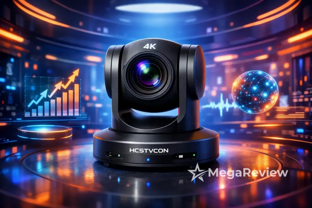 Câmera PTZ 4K HCSTVCON com até 10% OFF na Amazon