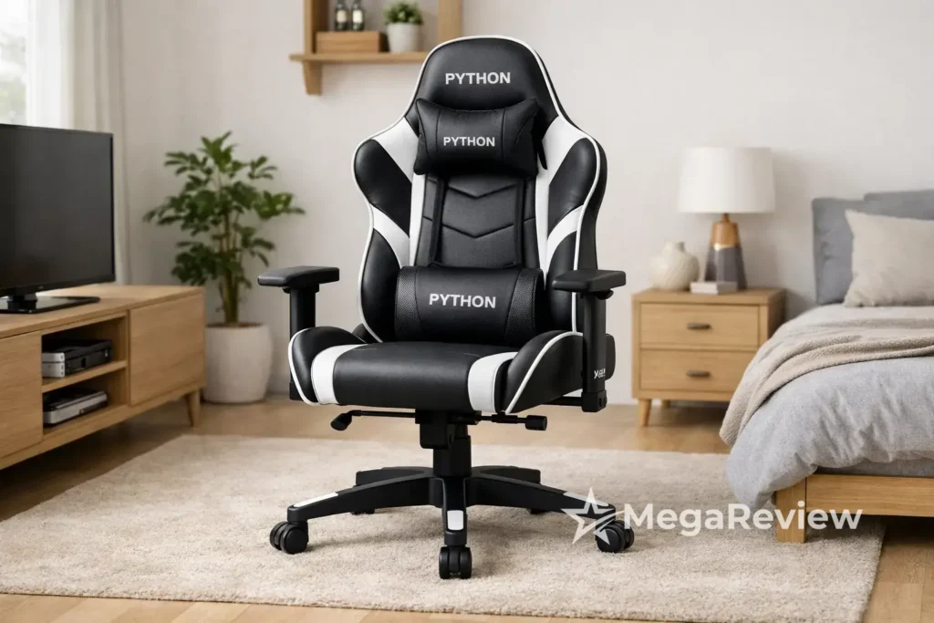 Cadeira gamer Python Fly 33% OFF na Amazon; 10x e preço monitorado