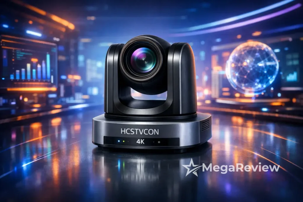 Câmera PTZ 4K HCSTVCON com 10% OFF na Amazon