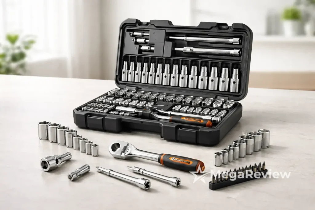 Jogo de chaves com catraca GEARWRENCH tem menor preço na Amazon