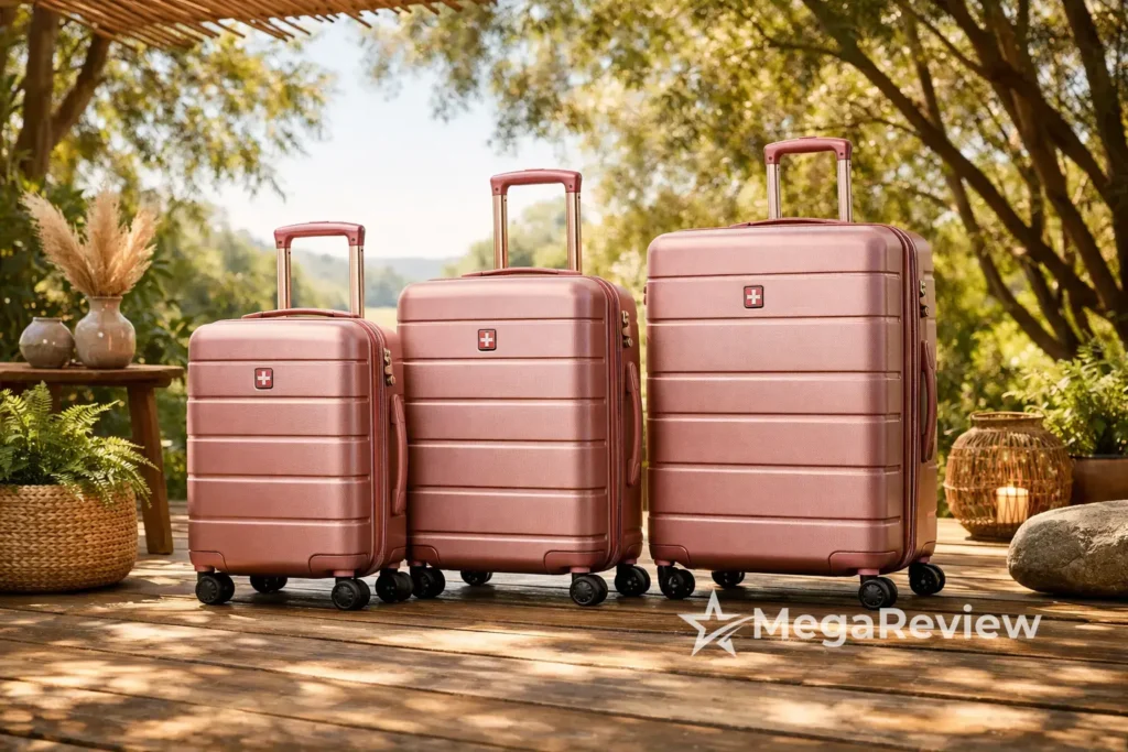 Conjunto de malas PMG Swiss Move Rose com 10% OFF na Amazon