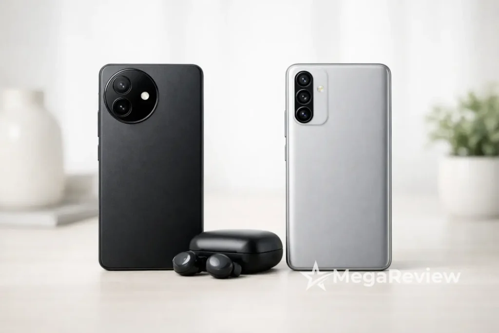 Realme Note 60x vs Galaxy A06: fluidez ou câmera?