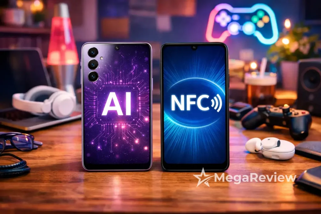 Galaxy A56 5G vs Galaxy A26 5G: AI ou NFC?