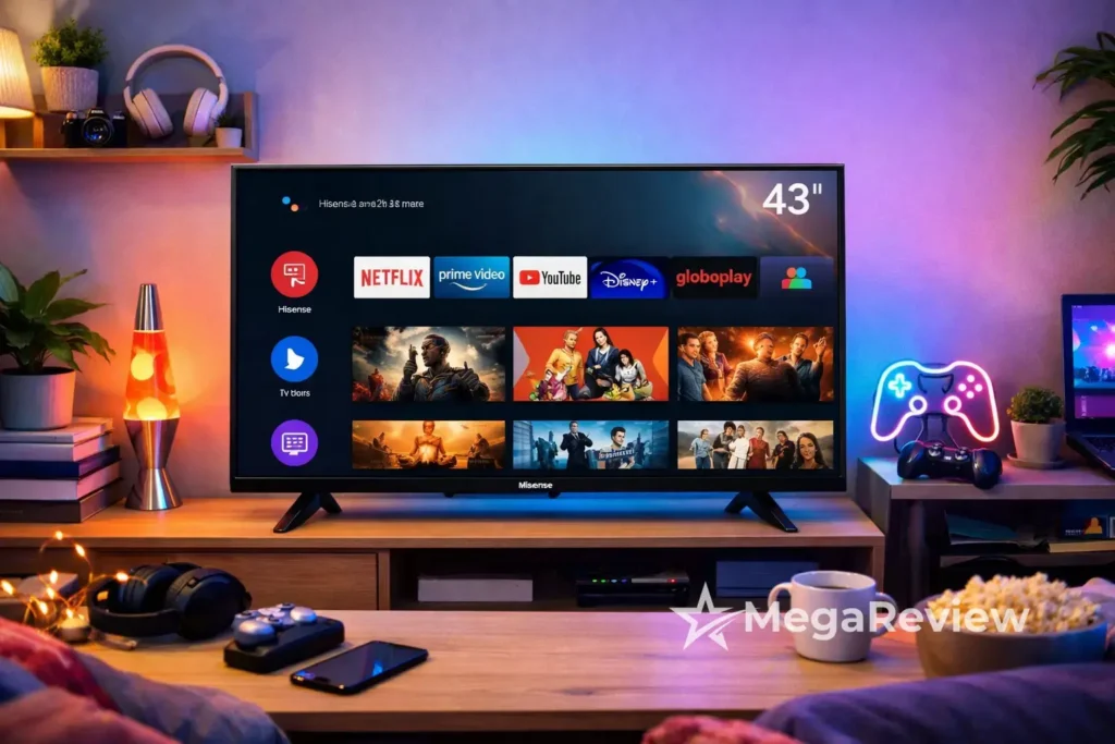 Hisense Smart TV 43" FHD com 23% OFF na Amazon