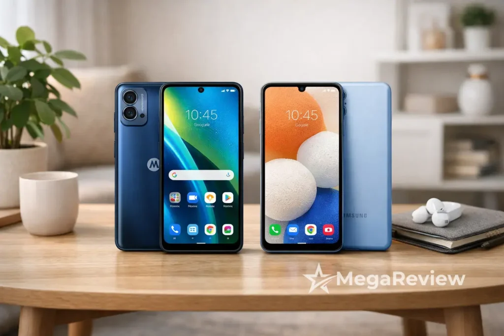 Moto g35 5G vs Galaxy A16: 5G ágil ou mais espaço?