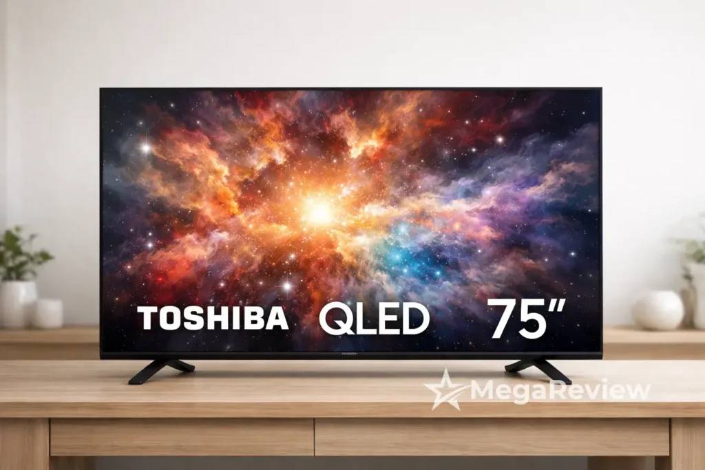 Smart TV QLED Toshiba 75” com 6% de desconto na Amazon