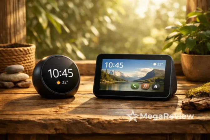 Echo Spot vs Echo Show 5: relógio discreto ou tela completa?