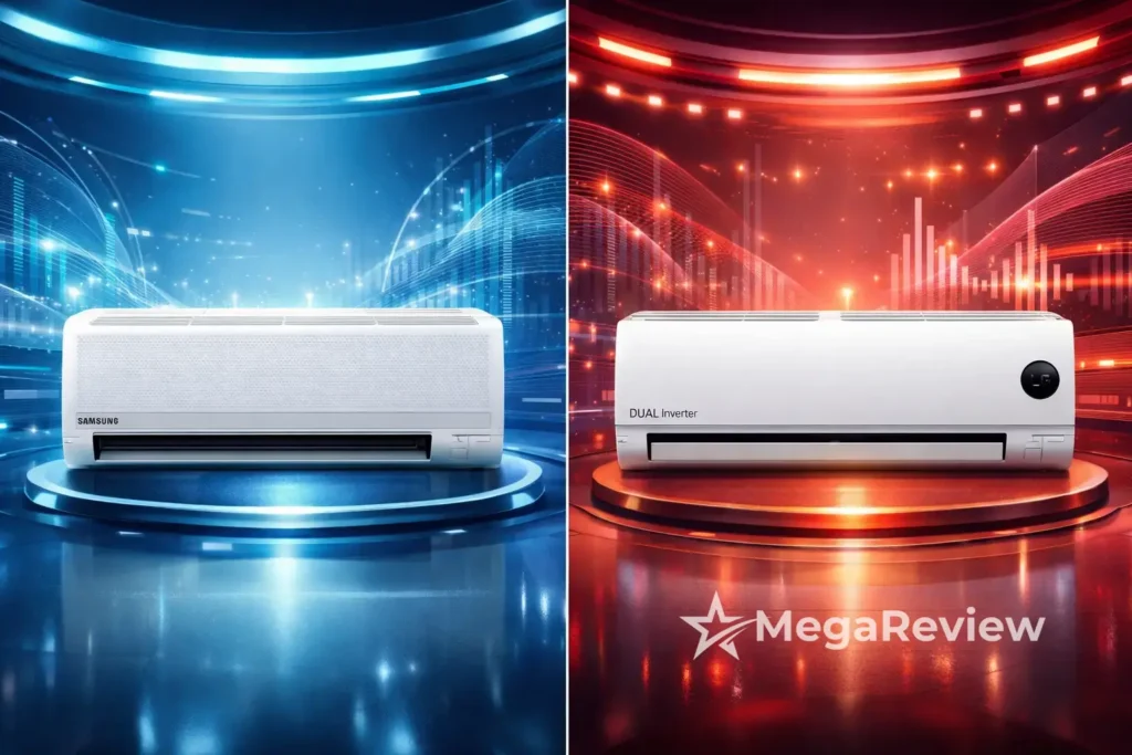 Samsung WindFree AI vs LG Dual Inverter Voice: conforto ou controle?