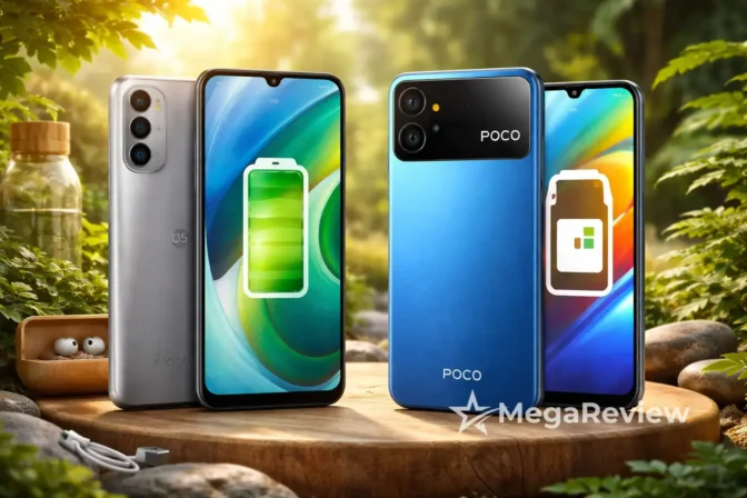 Moto g05 vs Poco C75 NFC: bateria ou armazenamento?