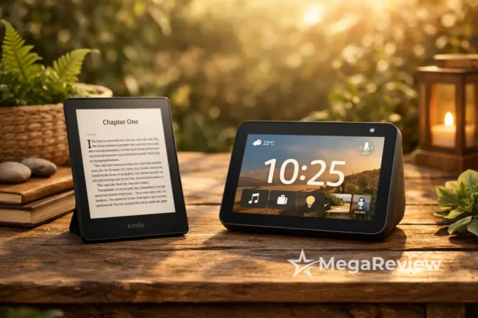 Kindle Paperwhite Signature vs Echo Show 8: leitura ou Alexa?