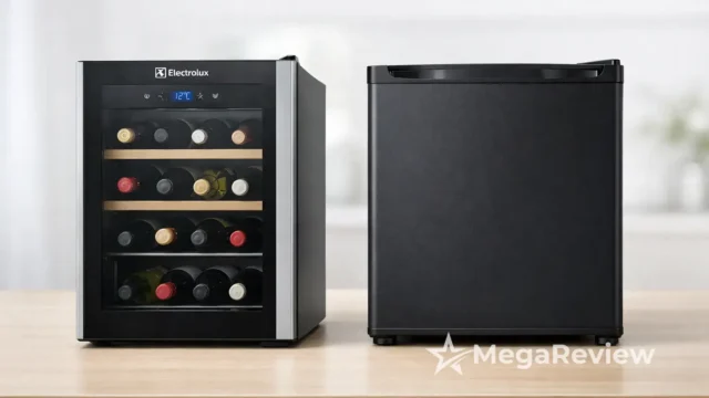 Adega Electrolux ACB08 vs Frigobar Midea 67L: vinhos ou versatilidade?