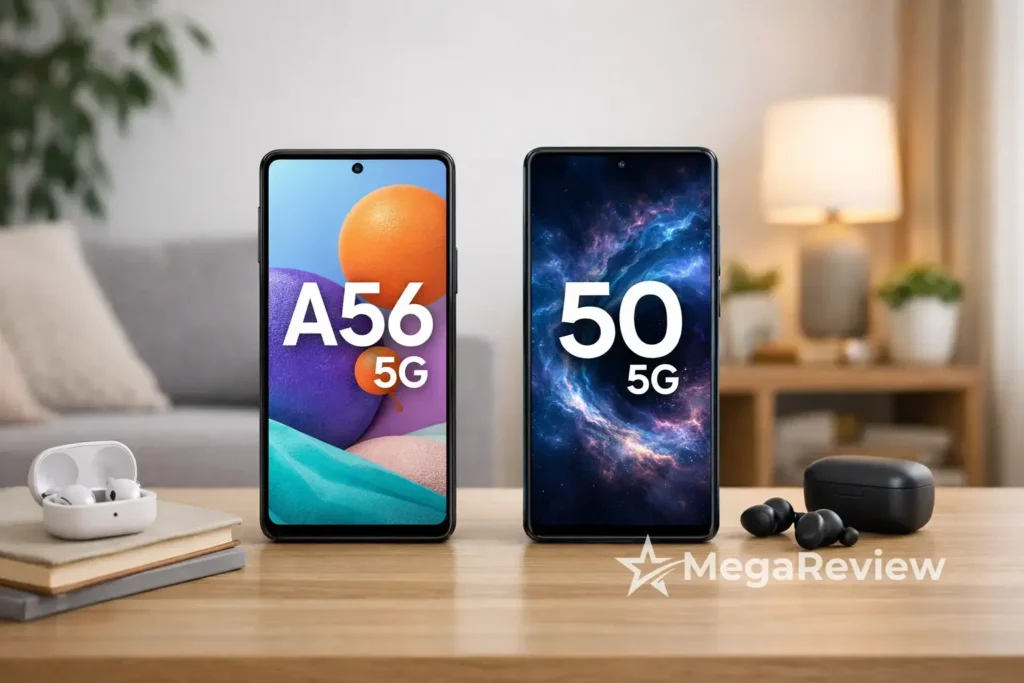 Galaxy A56 5G vs Edge 50 5G: tela ou RAM?