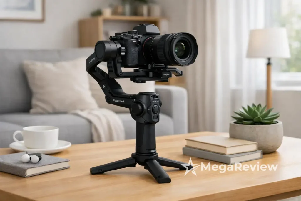 FeiyuTech SCORP-C2 com 30% OFF e preto em estoque na Amazon