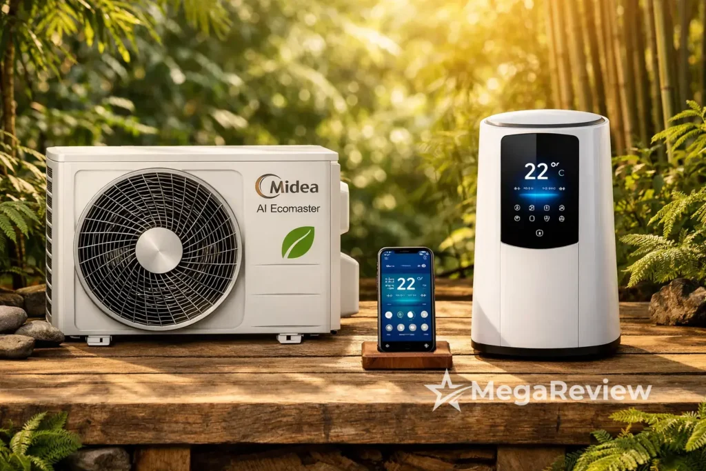 Midea AI Ecomaster vs AirVolution Connect: eficiência ou app?