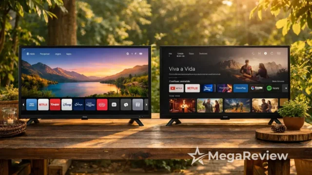 LG 43LR6700 vs Philco P43EAA: webOS ou Android?