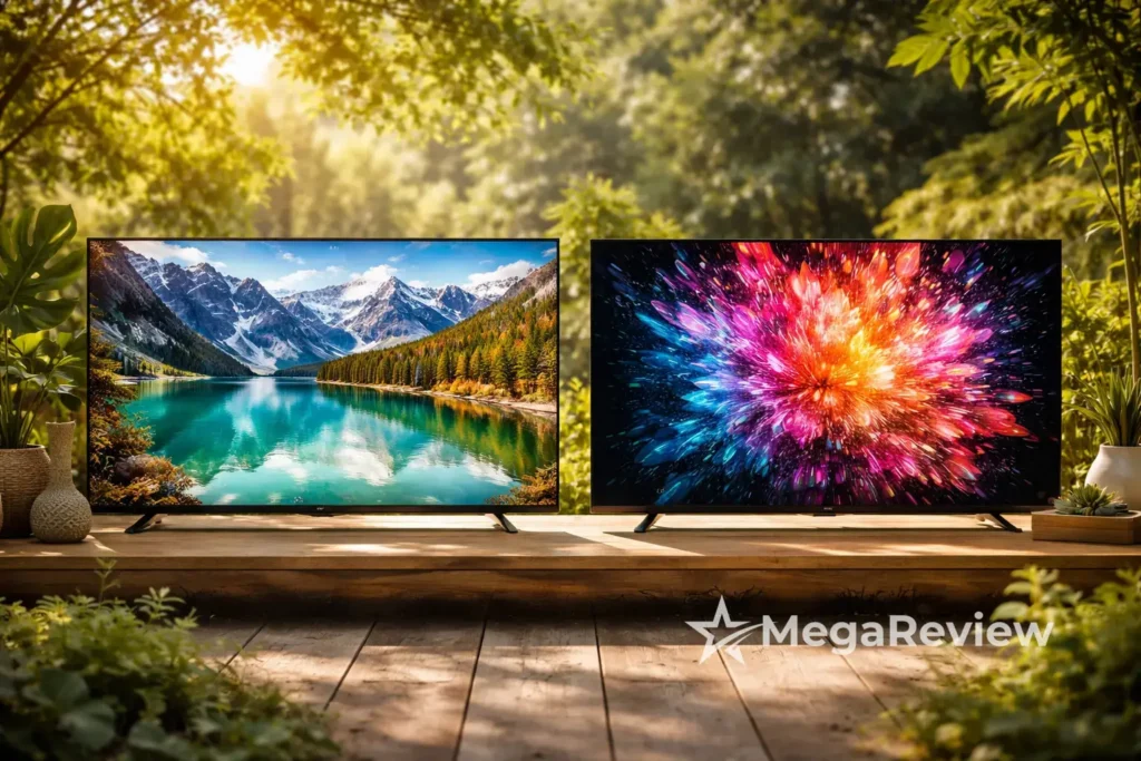 Samsung U8500F 58" vs LG QNED80: tamanho ou contraste?