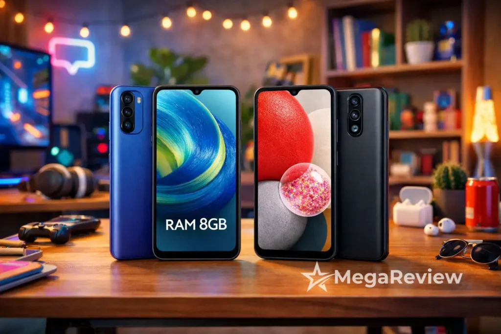 Moto g05 vs Galaxy A05s: RAM extra ou câmera tripla?