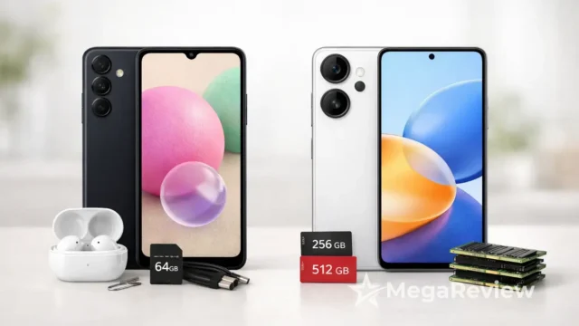 Galaxy A16 5G vs Redmi Note 14: extras ou foco em memória?