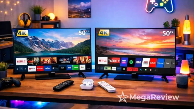 Samsung U8100F vs LG 50UA85: Tizen ou webOS?