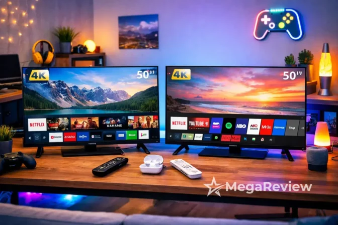 Samsung U8100F vs LG 50UA85: Tizen ou webOS?