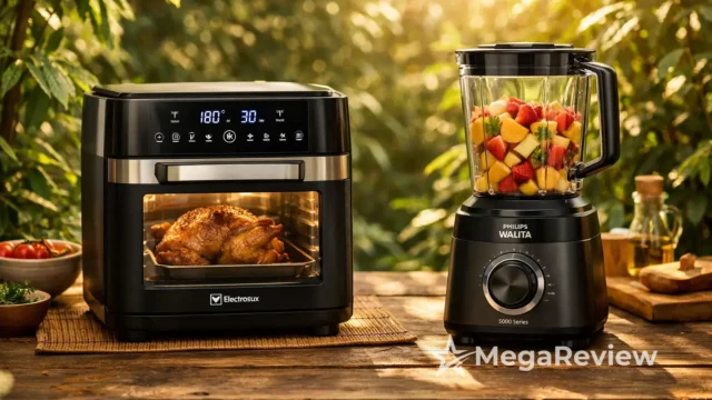 Electrolux 12L vs Philips Walita 5000: capacidade ou potência?