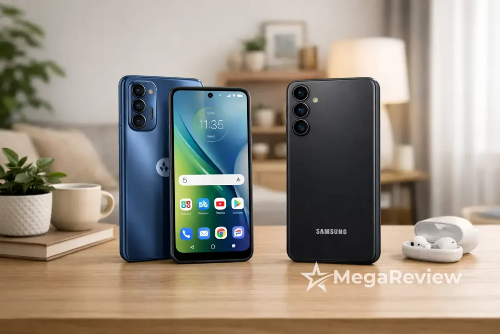 Moto g35 5G vs Galaxy A16: 5G ou bateria?