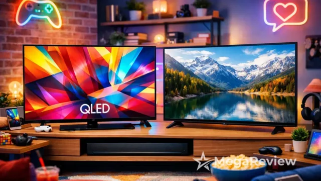 Samsung QLED QEF1 vs LG UHD 55UA85: cor ou upscaling?