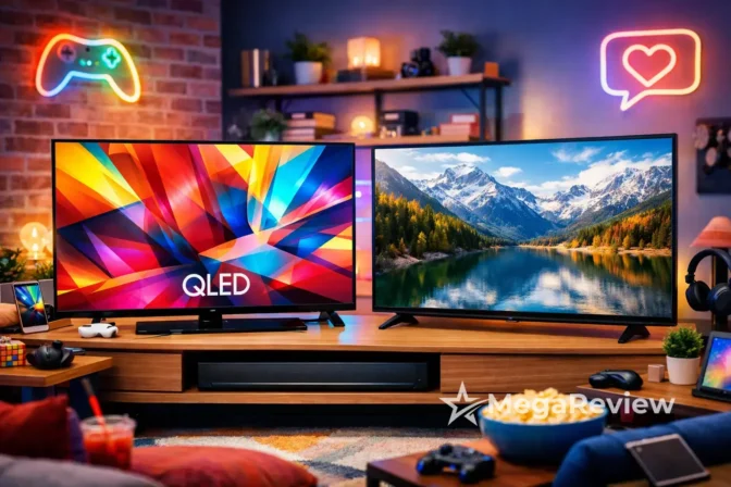 Samsung QLED QEF1 vs LG UHD 55UA85: cor ou upscaling?