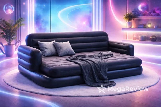 Sofá-cama inflável Intex com 46% OFF na Amazon e entrega rápida