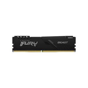 MEMÓRIA KINGSTON FURY BEAST DIMM DDR4 8GB 3200 MHZ KF432C16BB/8 1,35V 1Rx* 288 pinos Desktop Gamer