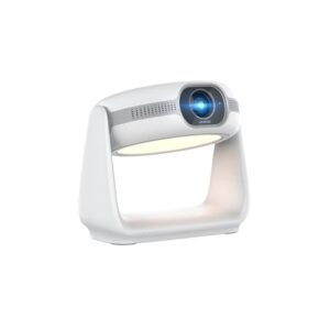 VEVSHAO A10 1080p Full HD Autofoco Android 11.0 5G WiFi BT 5.2 Projetor Inteligente Projetor Rotativo 270° Pode Ser Usado Como Luz Noturna