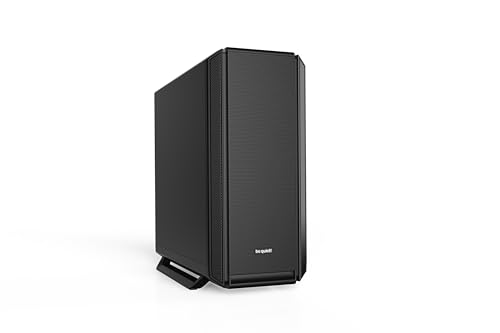be quiet! Silent Base 802 ATX Midi Tower PC Case | 3 Pure Wings pré-instalados 2 ventiladores | Isolamento acústico | Preto | BG039
