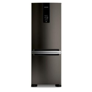 Geladeira Brastemp Eclipse Collection Frost Free Inverse A+++ 479 litros cor Black Inox com Super Capacidade e Smart Flow 110v