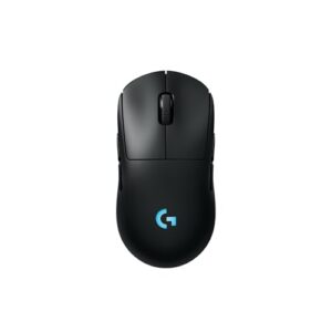 Mouse Gamer Sem Fio Logitech G PRO 2 LIGHTSPEED para Destros ou Canhotos, 4 Botões Programáveis e Removíveis, Sensor Hero 2 44K DPI, Carregamento USB-C, PC/Mac - Preto