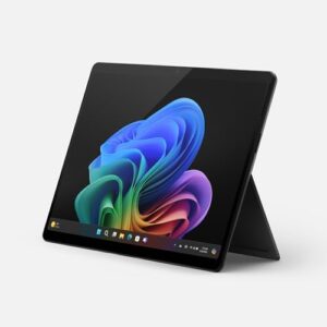 Microsoft Surface Pro (11ª edição) - Windows 11 Home Copilot + PC - Tela OLED PixelSense de 13 polegadas - Qualcomm Snapdragon X Elite (12 núcleos) - 16 GB RAM - 512 GB SSD - Preto e Platina