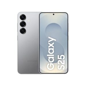Celular Samsung Galaxy S25 5G, 256GB, 12GB RAM, Câmera Tripla de 50+12+10, Tela Grande de 6.2", Prata