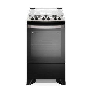 Fogão Electrolux 4 Bocas Experience com VaporBake Preto FE4TP