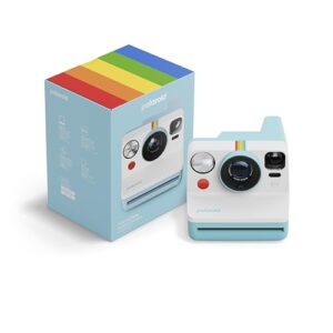 Polaroid Câmera instantânea Now 3ª geração tipo I - azul ártico - somente câmera sem filme (9157)