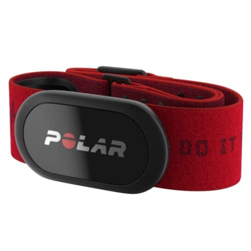 Polar Sensor de Frequência Cardíaca H10 Vermelho - Pulseira de monitor de frequência cardíaca, Bluetooth ANT+, Transmissor cardíaco, Monitor HR