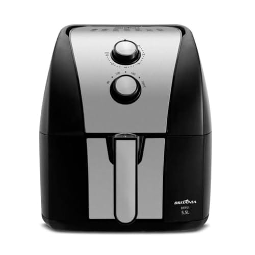 Fritadeira Air Fryer Britânia 5,5L 1500W Gold BFR51 220V