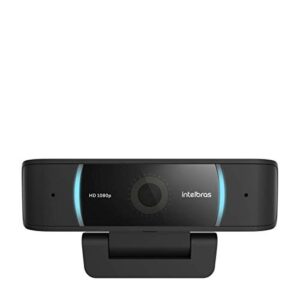 Intelbras Webcam Para Videoconferência USB Cam 1080p Preto