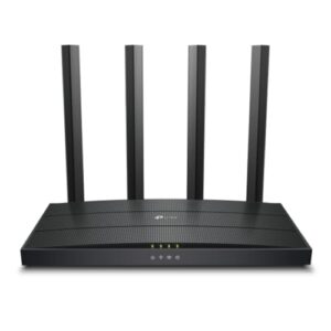 Roteador AX1500 Wi-Fi 6 TP-Link Archer AX12, Dual Band 2.4/5 GHz, Conecta até 60+ dispositivos, Até 180M² de cobertura, Portas Full Gigabit, MU-MIMO, Beamforming